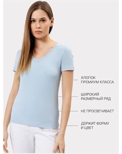 Футболка женская в голубом оттенке Mark formelle