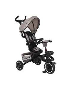 Трехколесный велосипед с ручкой Elite Plus / JY-T05Plus-Beige Pituso