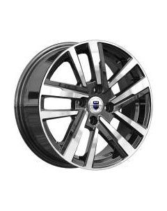 Литой диск K&K Хант (КС1034) 15x6" 4x98мм DIA 58.5мм ET 30мм Алмаз черный K&k