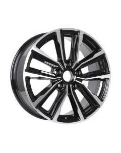 Литой диск K&K Лацио 17x7.5" 5x114.3мм DIA 60.1мм ET 45мм Алмаз черный K&k
