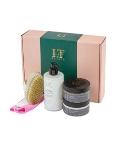 Набор косметики для тела La and Te beaute Гель для душа+Крем-баттер+Скраб для тела+Щетка LT-6R La and te beaute
