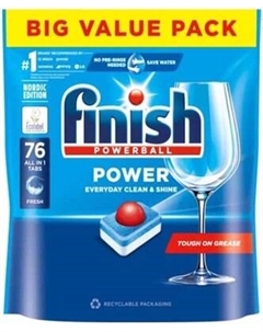 Таблетки для посудомоечных машин Powerball Power AIO