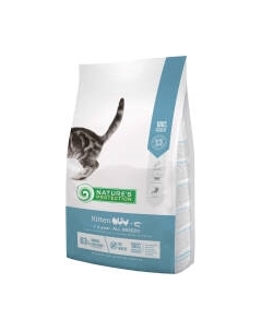 Сухой корм для кошек Kitten Poultry With Krill с птицей и крилем / NPS45758 Nature's protection