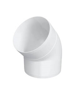 Колено воздуховода Event 125ККП 45градусов