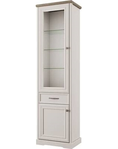 Шкаф-пенал с витриной Anrex Toscana New 1V1D1S