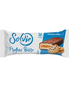Набор протеиновых батончиков Solvie Protein Barre Печенье-крем