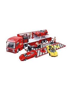 Автовоз игрушечный Ferrari Грузовик с автомобилем / 18-31202 Bburago