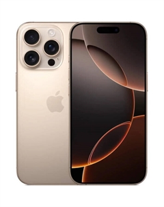 Смартфон Apple iPhone 16 Pro 128GB Desert Titanium (MYQC3CH/A)