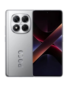 Смартфон POCO X7 12GB/512GB RU (серебристый) Poco