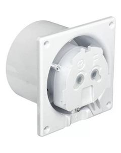 Вентилятор dRim RMS, Ø100мм, датчик движения, таймер отключения, вал на подшипниках, 230В, 8Вт, 93м³/ч Airroxy