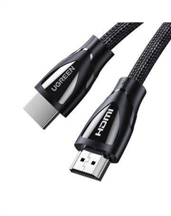 Кабель UGREEN HD140-80403 HDMI 2.1 to HDMI 2.1, в нейлоновой оплётке, 2m, Black Ugreen
