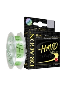 Леска HM80 50 м 0,14 мм Dragon
