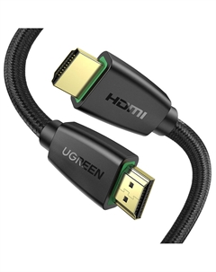 Кабель UGREEN HD118-40409 HDMI 2.0 to HDMI 2.0, в нейлоновой оплётке 1,5m Ugreen
