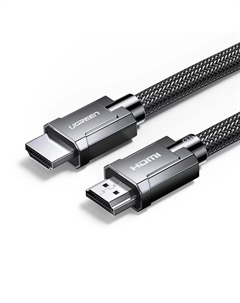 Кабель UGREEN HD135-70320 HDMI 2.1 to HDMI 2.1, Zinc Alloy, в нейлоновой оплётке, 1.5m, Gray Ugreen