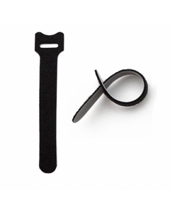 Хомут-липучка на основе ленты Velcro 11*110, черный, 12 шт Cablexpert