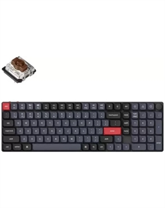 Клавиатура K17 Pro K17P-H3-RU (Gateron Low Profile Brown) Keychron