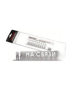 Набор головок слесарных GAAG1004 Toptul