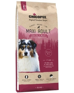 Сухой корм для собак CNL Maxi Adult Poultry & Millet 15 кг Chicopee