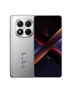 Смартфон POCO X7 (12/512 серебристый) Poco