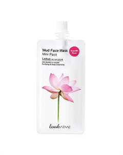 Маска для лица грязевая очищающая Лотос Lotus Mud Face Mask Look at me