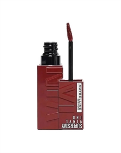 MAYBELLINE Жидкая стойкая помада Super Stay Vinyl Ink Liquid Maybelline new york