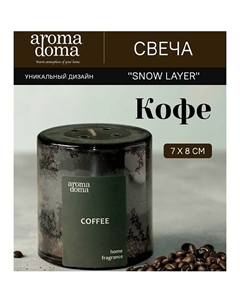 Свеча ароматическая для дома 810 Aroma doma