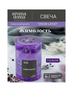 Свеча ароматическая для дома 972 Aroma doma