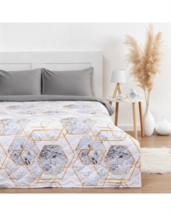 Покрывало 2 сп "Минералы" 180*210±5 см, новосатин,80 г/м2 Lovelife