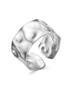 Кольцо «Атмосфера», посеребрение с оксидированием, 18 размер Красная пресня