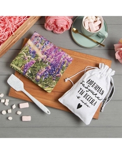 Набор подарочный «Любимая бабушка»: полотенце 40×73 см, лопатка Этель