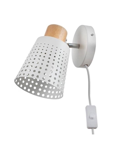 Бра 1666/1WT E27 40 Вт белый 13×13×18.5 см Bayerlux