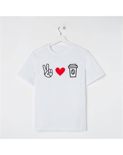 Футболка женская "Love coffee" р. 40-42 Kaftan