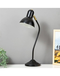 Настольная лампа «Оскар» 1×40 Вт Е27 черный 20.5×14.5×56 см Risalux