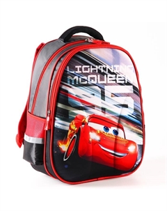 Рюкзак школьный для мальчика, 39 см × 30 см × 14 см «Молния», Тачки Disney