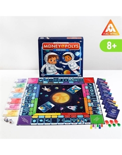 Настольная экономическая игра «MONEY POLYS. Космос», 210 купюр, 8+ Лас играс