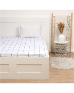 Простыня 1.5 спальная «. Клеточка», 150×214 см, хлопок 100%, бязь Этель