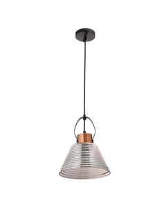 Светильник 88504/1 E27 40 Вт черный-золотая медь 22.5×22.5×27-127 см Bayerlux