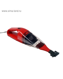 Пылесос, для сухой/влажной уборки 75 Вт, 12 В, красный Nova bright