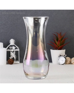 Ваза "Радуга" d-10,5см, h-25,5 Керамикс