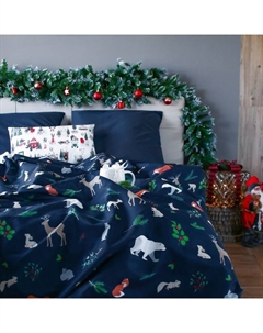 Постельное бельё дуэт «» Winter animals, бязь Этель