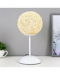 Лампа настольная 1375297/1 E27 40 Вт белый 14×14×30 см Risalux