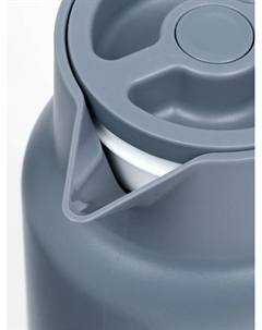 Термос-кофейник, 1 л, 25×18×20 см, со стеклянной колбой, пластик, серый Take it easy