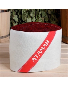 Шапка - папаха для бани и сауны «Атаман», войлок, «» Добропаровъ