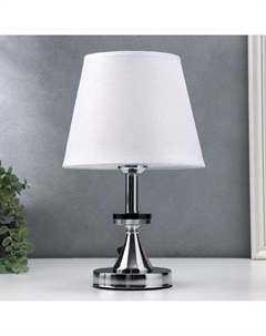 Лампа настольная «Севилья» 1×40 Вт Е27 хром 21×21×38 см Risalux