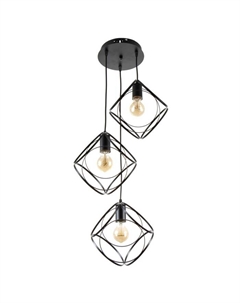 Светильник 2766/3 E27 40Вт черный 40x40x115 см Bayerlux