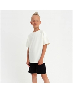 Шорты для мальчика, чёрные, рост 134 см Minaku