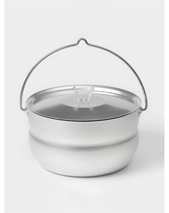 Котелок алюминиевый туристический, 3 л, алюминиевая крышка Белая калитва