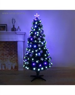 Искусственная ёлка 150 см, с гирляндой Led «Галактика», 170 веток Зимнее волшебство