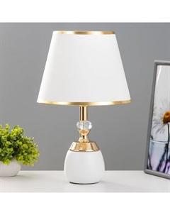 Настольная лампа «Лейла» Е27 40 Вт черно -золотой 25×25×41 см Risalux