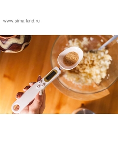 Мерная ложка Luazon LV-507, электронная, до 0.5 кг, белая Luazon home